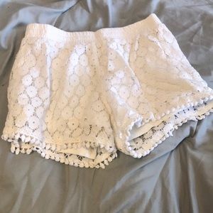 Lace shorts